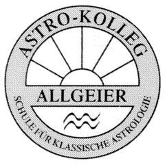 ASTRO-KOLLEG ALLGEIER SCHULE FÜR KLASSISCHE ASTROLOGIE