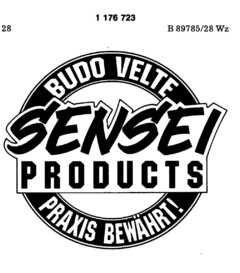 BUDO VELTE SENSEI PRODUCTS PRAXIS BEWÄHRT!