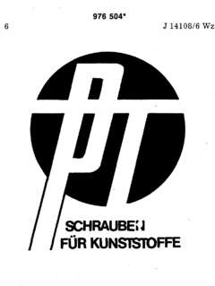 PT SCHRAUBEN FÜR KUNSTSTOFFE