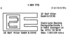 2E 2E Rolf Hiller GmbH & CO.KG