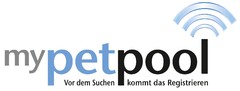 mypetpool Vor dem Suchen kommt das Registrieren