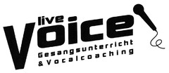 Voice live Gesangsunterricht & Vocalcoaching