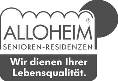 ALLOHEIM SENIOREN-RESIDENZEN Wir dienen Ihrer Lebensqualität.