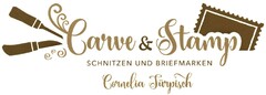 Carve & Stamp SCHNITZEN UND BRIEFMARKEN Cornelia Türpisch