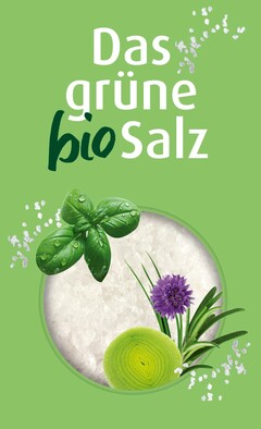 Das grüne bio Salz
