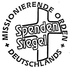 Spendensiegel MISSIONIERENDE ORDEN DEUTSCHLANDS Spenden Siegel