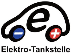 - e + Elektro-Tankstelle