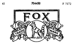 FOX TRADE MARK