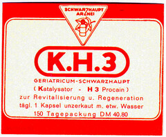 SCHWARZHAUPT ARZNEI K.H.3