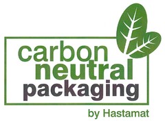 carbon neutral packaging by Hastamat