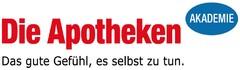 Die Apotheken AKADEMIE Das gute Gefühl, es selbst zu tun.