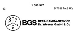 BGS BETA-GAMMA-SERVICE Dr. Wiesner GmbH & Co