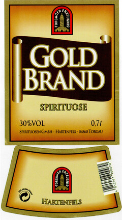 GOLD BRAND SPIRITUOSE