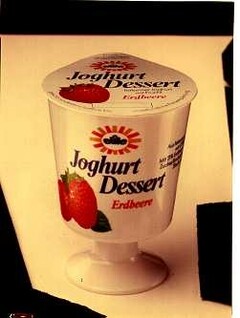 elite Joghurt Dessert Erdbeere