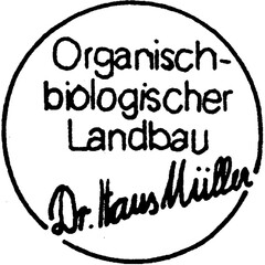 Organisch-biologischer Landbau