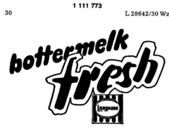 bottermelk fresh Langnese