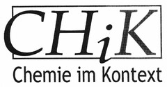 CHiK Chemie im Kontext