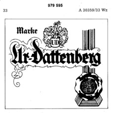 Marke UD Ur-Dattenberg