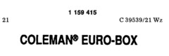 COLEMAN  EURO-BOX