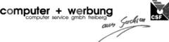 computer + werbung computer service gmbh freiberg aus Sachsen