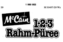 McCain 1·2·3 Rahm-Püree