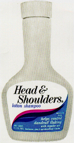 Head & Shoulders lotion shampoo