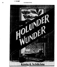 HOLUNDER WUNDER