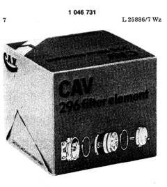 CAV 296 filter element
