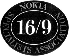 NOKIA SPECIALISTS ASSOCIATION 16/9