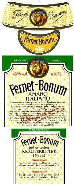 Fernet-Bonum AMARO ITALIANO