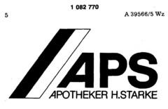 APS APOTHEKER H.STARKE