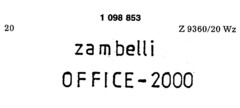 zambelli OFFICE-2000