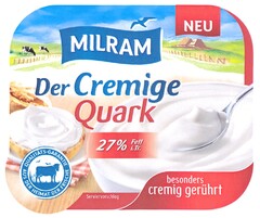 MILRAM Der Cremige Quark 27% Fett i.Tr. besonders cremig gerührt
