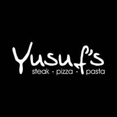Yusuf's steak · pizza · pasta