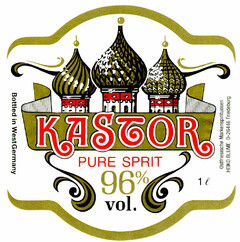 KASTOR PURE SPRIT 96% vol.