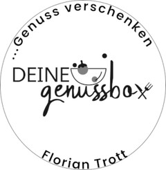 ...Genuss verschenken DEINE genussbox Florian Trott