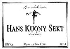 Spezial-Cuvée HANS KUONY SEKT trocken