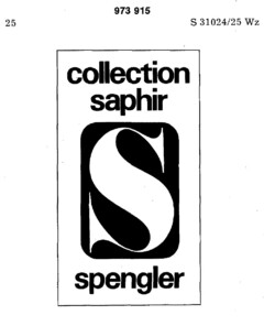 collection saphir S spengler