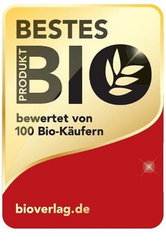 BESTES BIO PRODUKT bewertet von 100 Bio-Käufern bioverlag.de