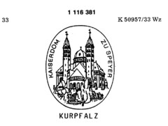 KAISERDOM ZU SPEYER KURPFALZ