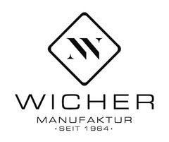 WICHER MANUFAKTUR · SEIT 1964 ·