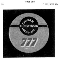 CAVIAR CHRISTENSEN LACHS AAL 777