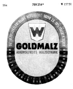 GOLDMALZ ALKOHOLFREIES MALZGETRÄNK