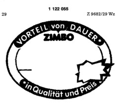 ZIMBO VORTEIL von DAUER * * in Qualität und Preis