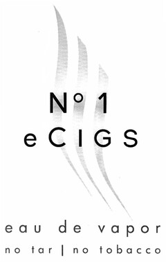 N° 1 eCIGS eau de vapor no tar | no tobacco