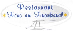 Restaurant Haus am Finowkanal