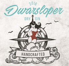 2016 Dwarsloper DRY GIN HANDCRAFTED