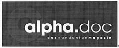 alpha.doc dasmandantenmagazin