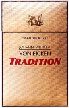 JOHANN WILHELM VON EICKEN TRADITION