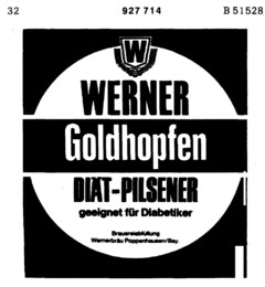 WERNER Goldhopfen Diät-Pilsener